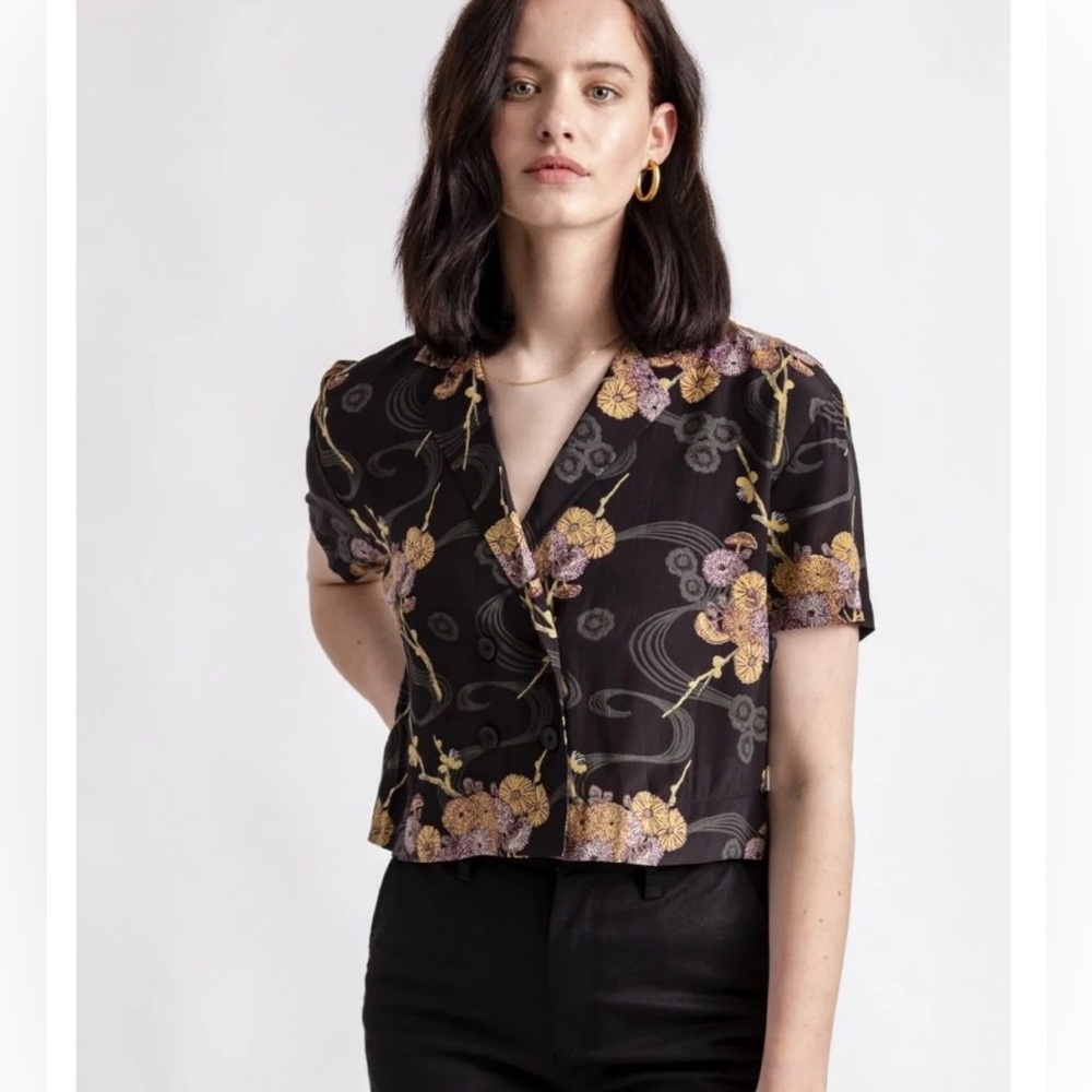 Brixton Black Gemma Top